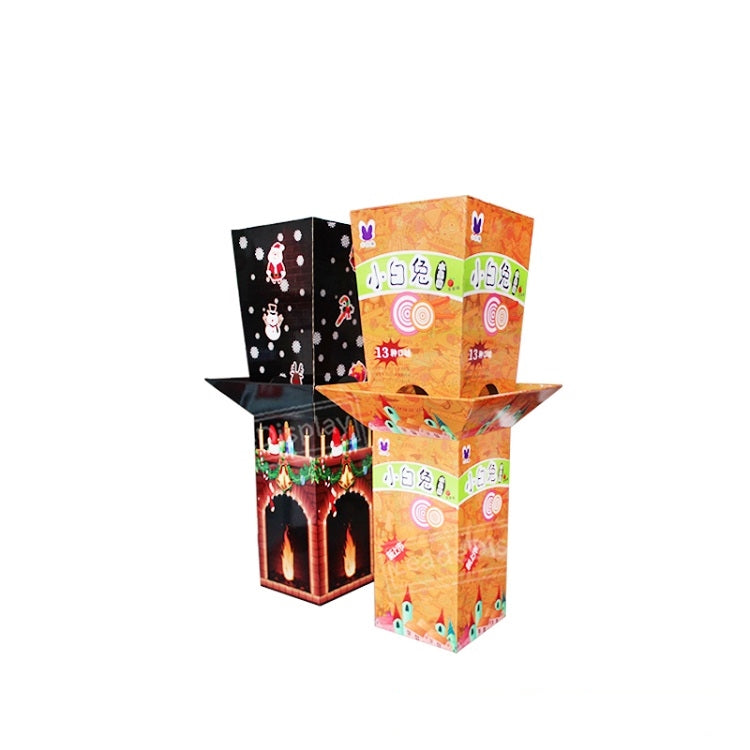 Candy Floor Cardboard Pop Display Stands