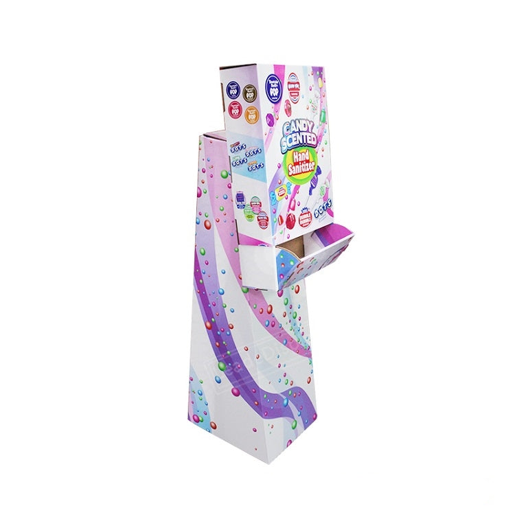 Candy Floor Cardboard Pop Display Stands