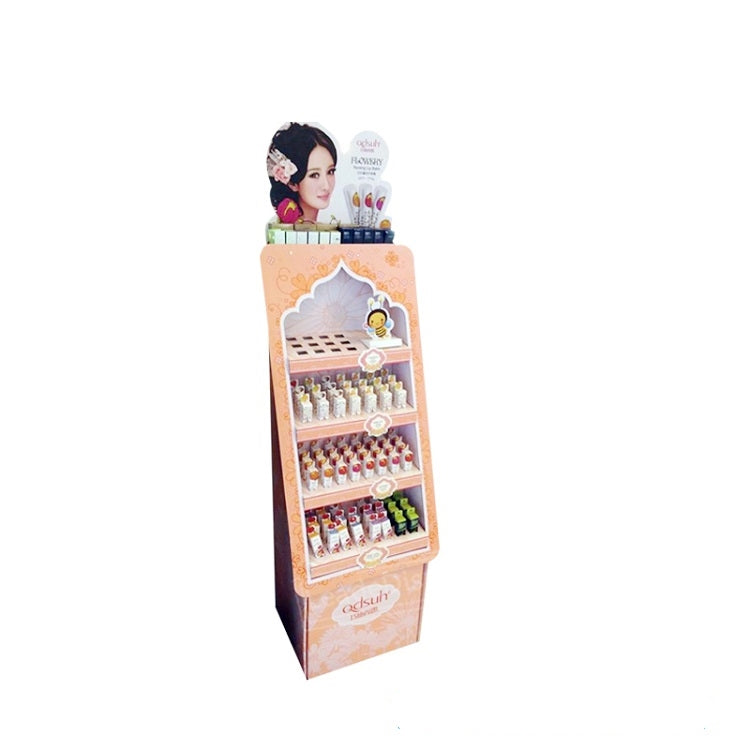 Cosmetics Cardboard Pop Shelf Displays