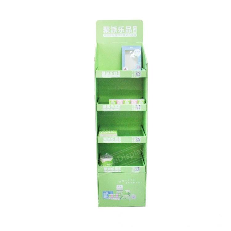 Pocket Facial Tissues Cardboard Shelf Pop Displays