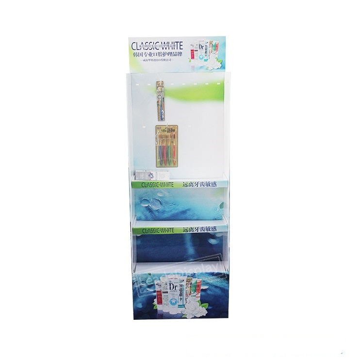 Toothbrush Cardboard Pop Hook Displays