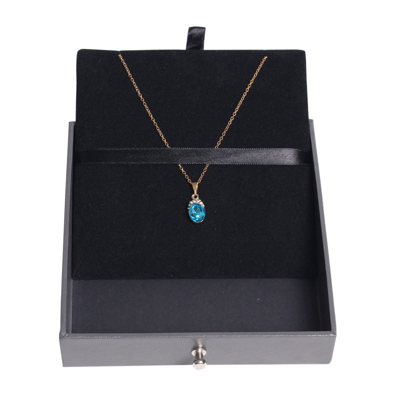 Custom Retail Double Drawer Jewelry Box Packaging