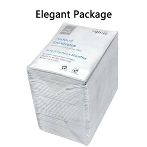 Wholesale Poly Bubble Mailers Padded Envelopes Shipping Bags Self Seal Grey - 500 Pack