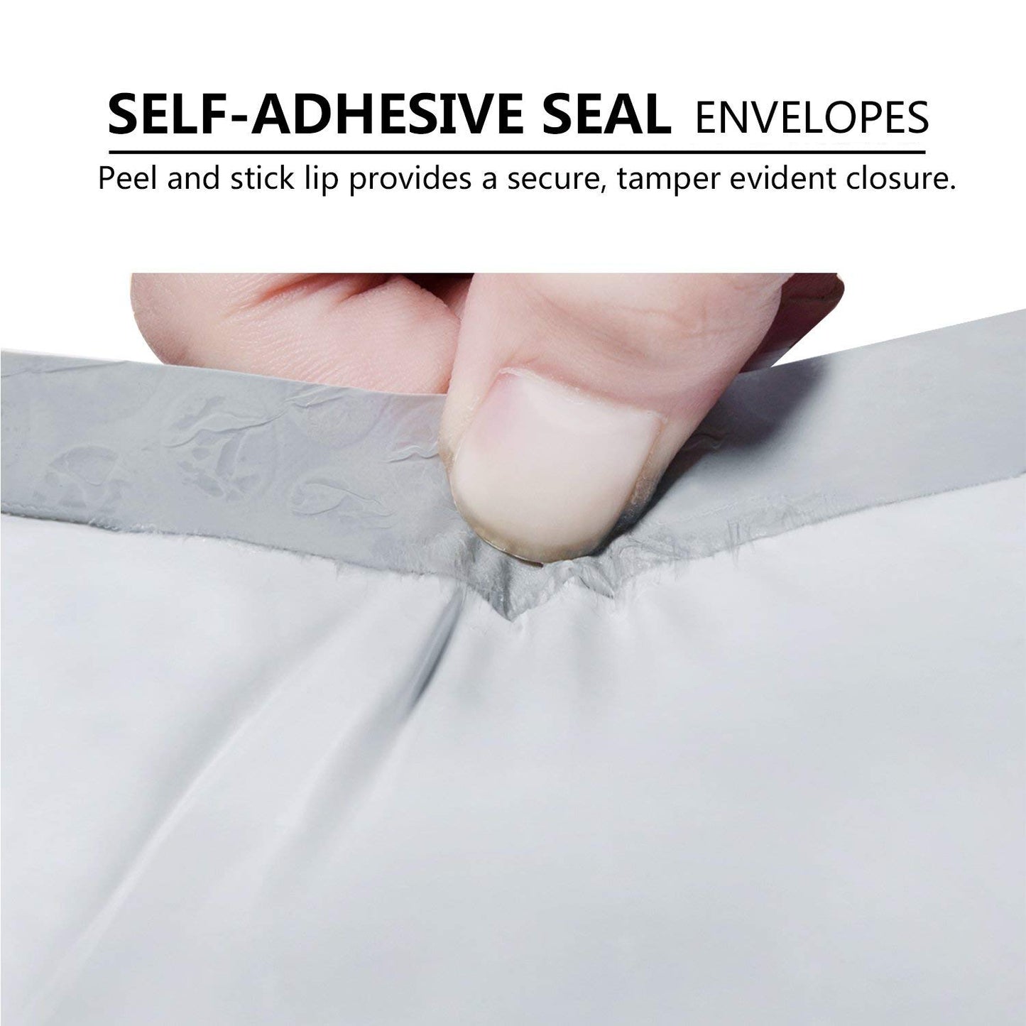 Wholesale Poly Bubble Mailers Padded Envelopes Shipping Bags Self Seal Grey - 500 Pack