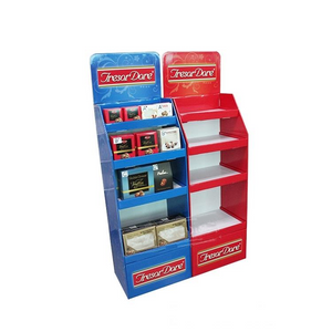 Advertising Food Cardboard Shelf Pop Displays