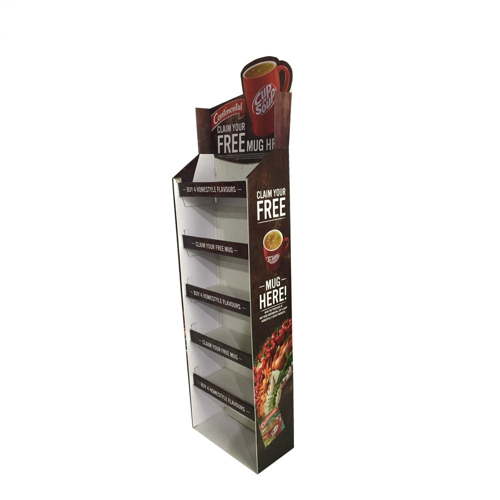 Advertising Paper Cardboard Pallet Displays