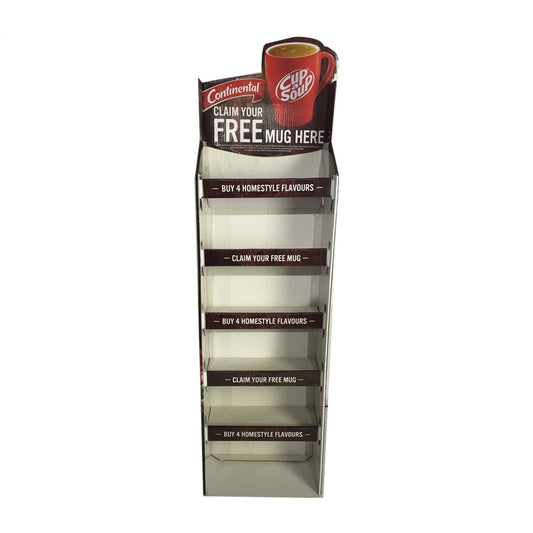 Advertising Paper Cardboard Pallet Displays