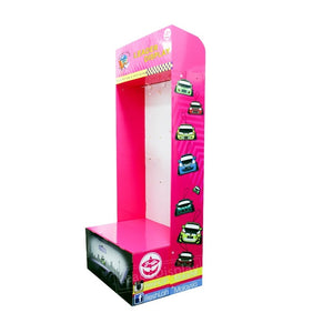 Advertising Toy Cardboard Pop Hook Displays
