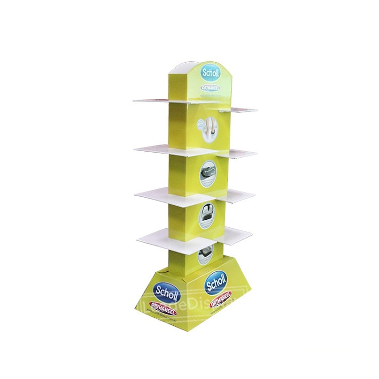 Advertising retail shoes Floor Cardboard Pop Displays