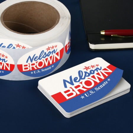 Base Campaign Sticker Custom Campaign | Political Stickers | Custom Labels | Bulk Labels ...
