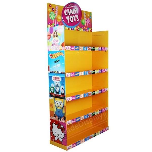 Candy Cardboard Shelf Pop Displays