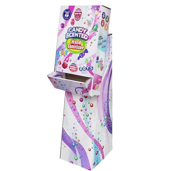 Candy Floor Cardboard Pop Display Stands
