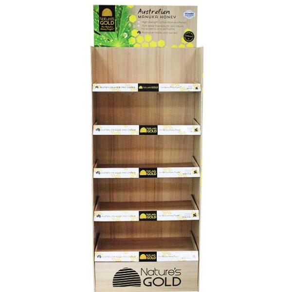 Cardboard Shelf Pop Displays
