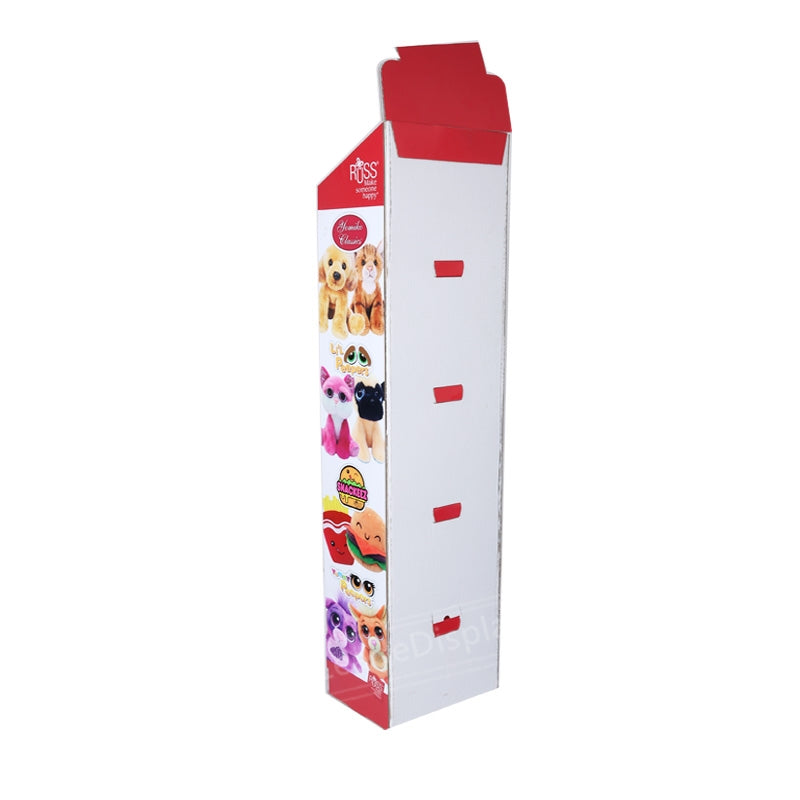 Custom Advertising Pet Food Floor Cardboard  Pop Displays