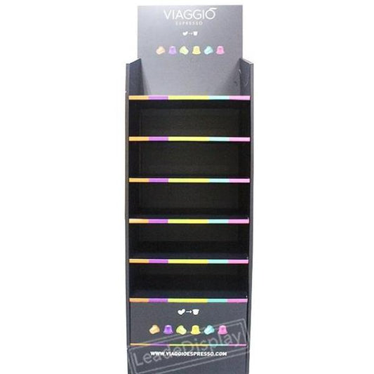 Coffee Bag Cardboard Shelf Pop Displays