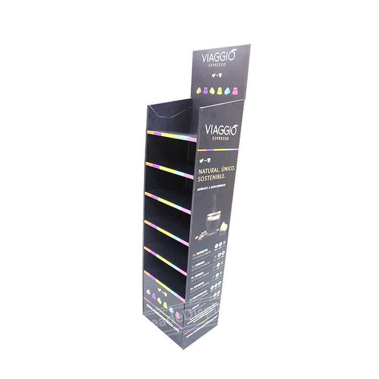 Coffee Bag Cardboard Shelf Pop Displays