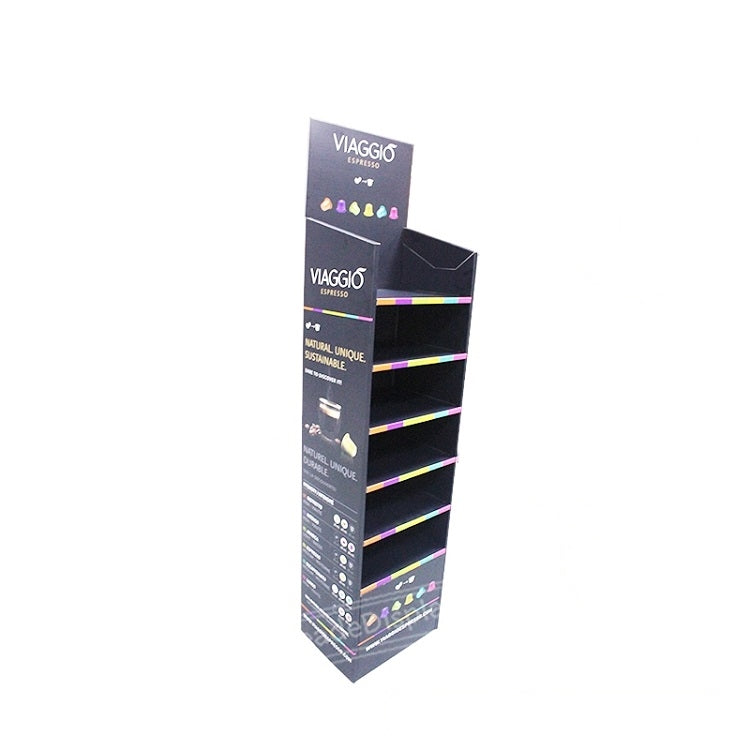 Coffee Bag Cardboard Shelf Pop Displays