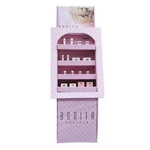 Cosmetic Floor Cardboard Pop Display Shelves