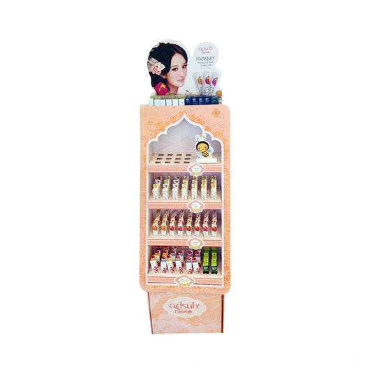 Cosmetics Cardboard Pop Shelf Displays