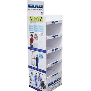 Supermarket Promotion Floor Cardboard  Pop Displays
