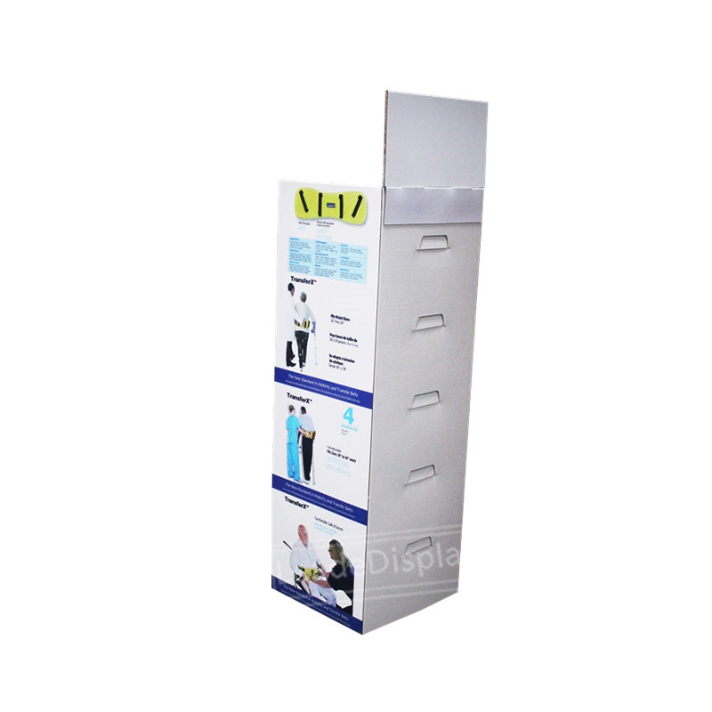 Supermarket Promotion Floor Cardboard  Pop Displays