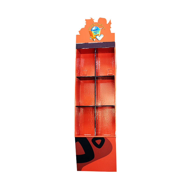 Custom Printing Paper Corrugated Floor Cardboard  Pop Displays