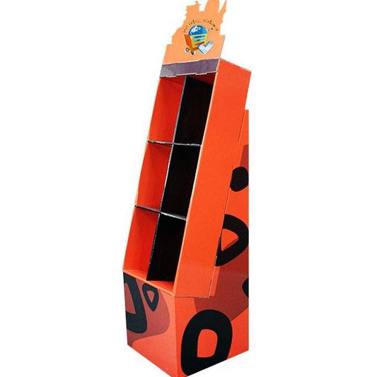 Custom Printing Paper Corrugated Floor Cardboard  Pop Displays