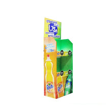 Drinks Floor Cardboard Pop Display Stands