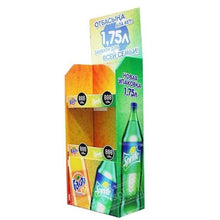 Drinks Floor Cardboard Pop Display Stands