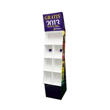 Magazine Floor Cardboard Pop Display Stands