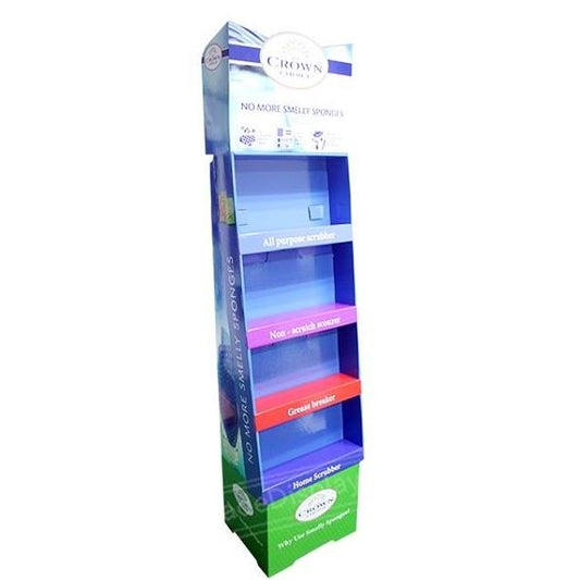 Retail Stores Floor Cardboard Pop Displays