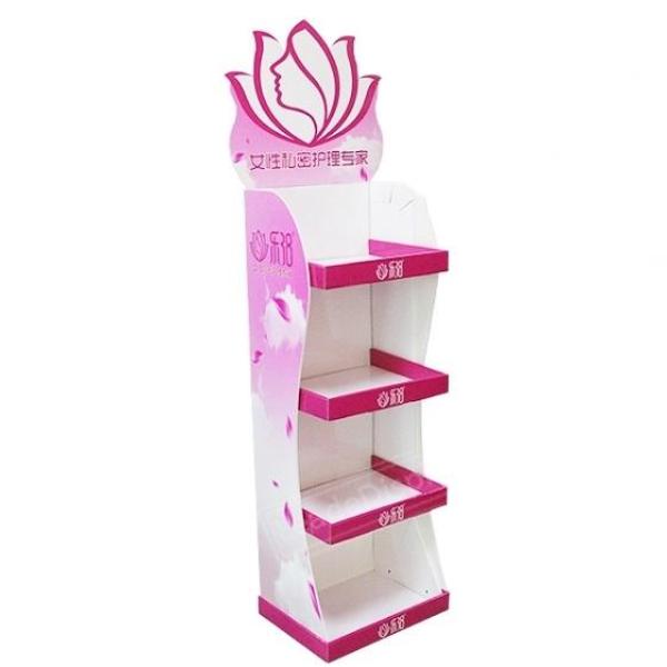 Sanitary Towels Cardboard Shelf Pop Displays