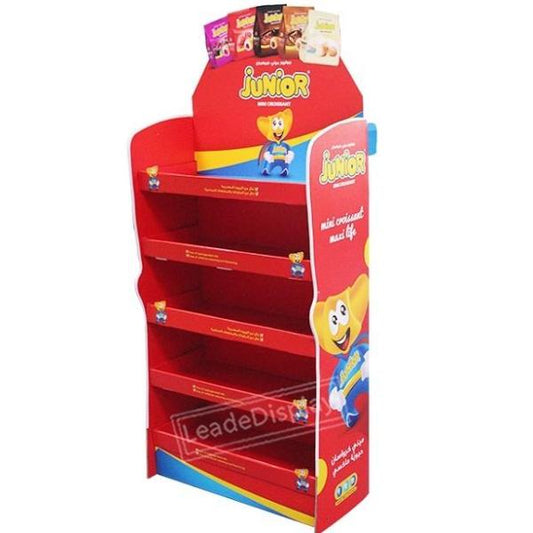 Snack Floor Cardboard Pop Displays