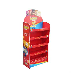 Snack Floor Cardboard Pop Displays