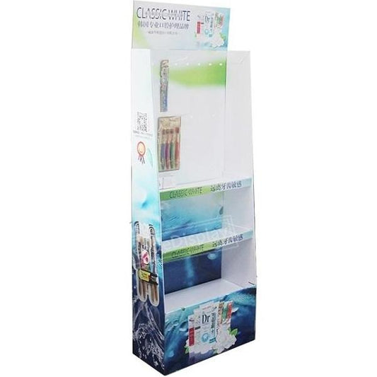 Toothbrush Cardboard  Pop Hook Displays