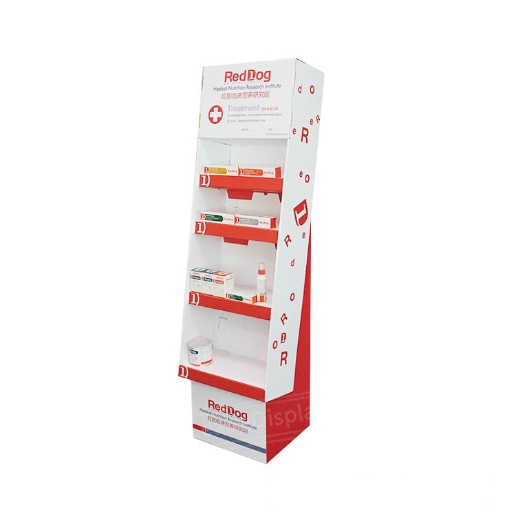 Toothpaste Cardboard Shelf Pop Displays
