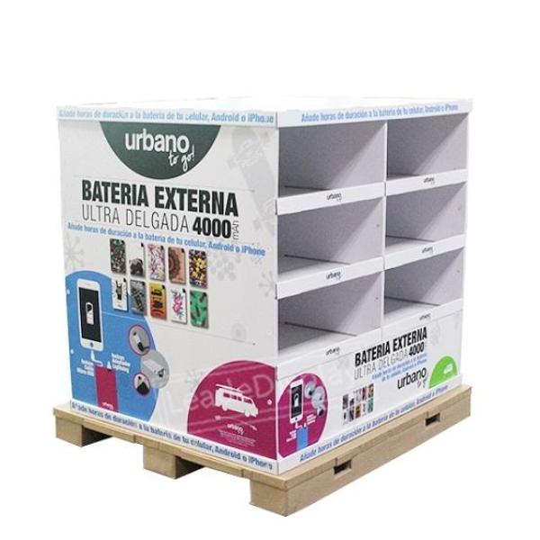 Wal-Mart Cardboard Pallet Displays