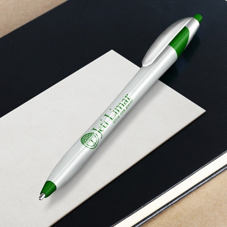 White Hourglass Pens Printing Service