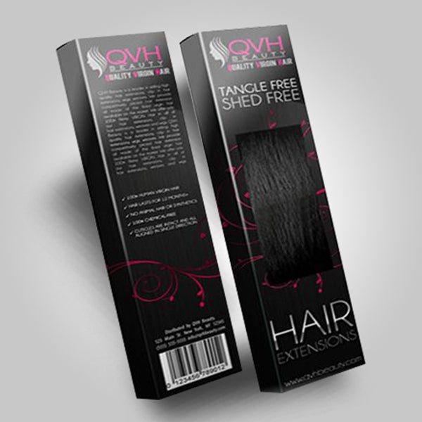Retail Hairspray Boxes Package