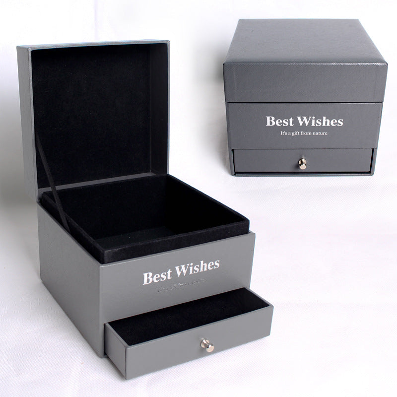 Jewellers Wholesale Earring Box Supply 100 Black Leatherette Earring Gift  Boxes
