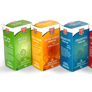 Retail Tea Boxes & Packages